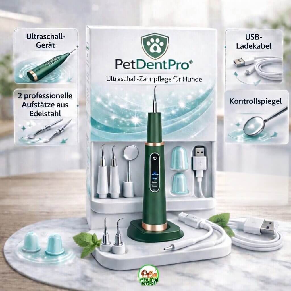 PetDentPro® – Professionelles Ultraschall-Zahnreinigungsgerät für Hunde
